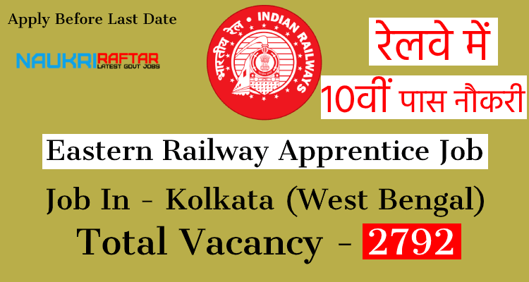 Eastern Railway Apprentice Recruitment 2020